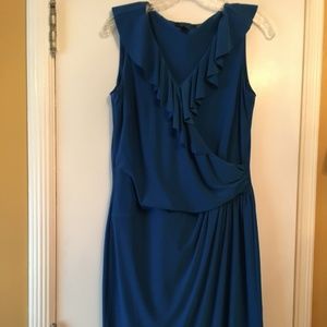 Royal blue sleeveless Chaps dress